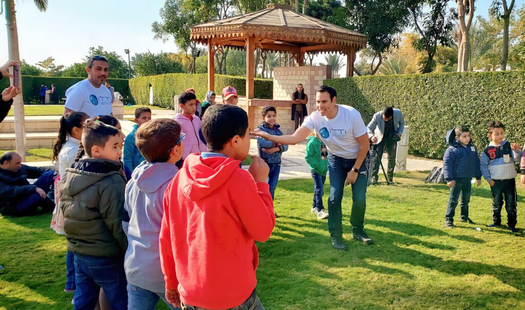 Tacito Cury in iTTi Volunteering project in Egypt